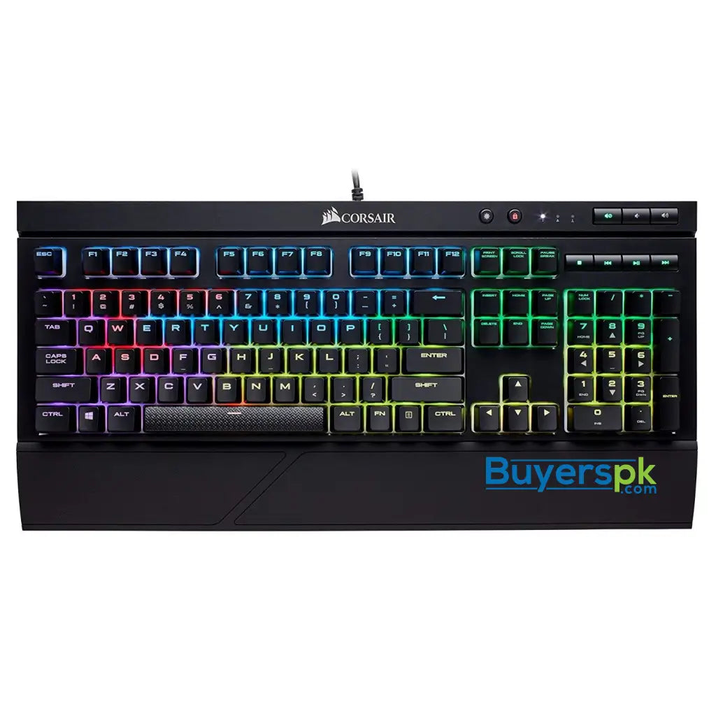 CORSAIR K68 RGB Mechanical Gaming Keyboard Backlit RGB LED Dust and Spill Resistant - Linear & Quiet - Cherry MX Red K68 RGB CH-9102010-NA - CORSAIR K68 RGB Mechanical Gaming Keyboard Backlit RGB LED Dust and Spill Resistant - Linear & Quiet - Cherry MX Red K68 RGB CH-9102010-NA -
